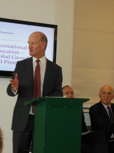 Minister for Universities and Science David Willetts announced the strategy in London