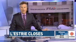 The school closure made headline news in Canada