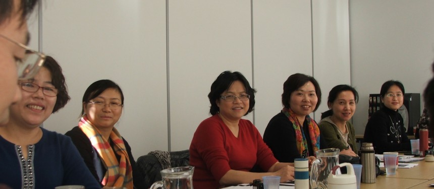 The delegation of educational representatives from Chongqing