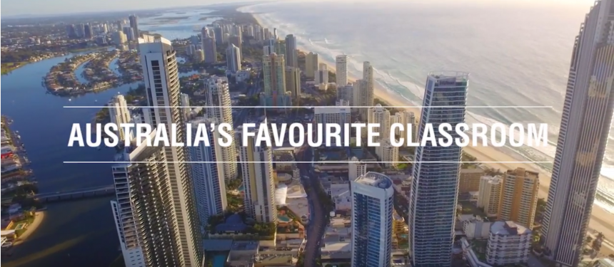 Australia's Favourite Classroom is the strapline for Gold Coast