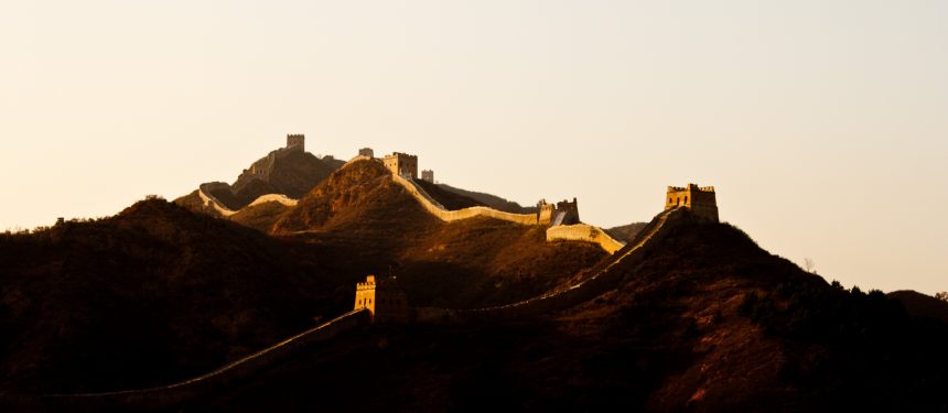The Great Wall of China once defended against foreign powers. Could students signal a new way of moving power?