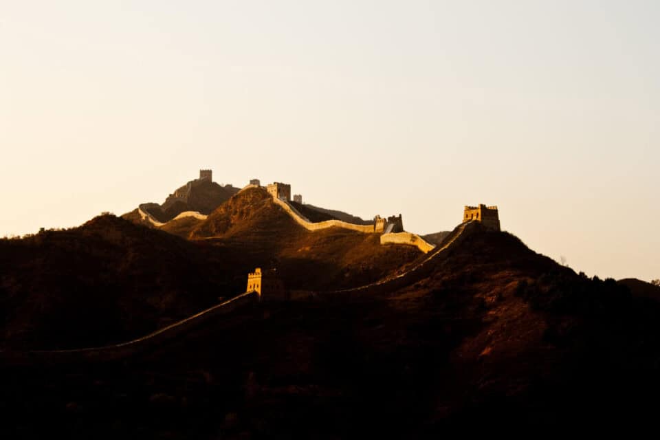The Great Wall of China once defended against foreign powers. Could students signal a new way of moving power?