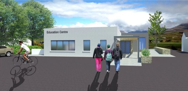 An artist’s impression of how the completed Connemara Education Centre will look.