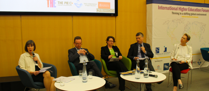 All panellists agreed that a new internationalisation of education ambition led by the government would be helpful, with Ellis noting "the timing has never been clearer". Photo: The PIE News