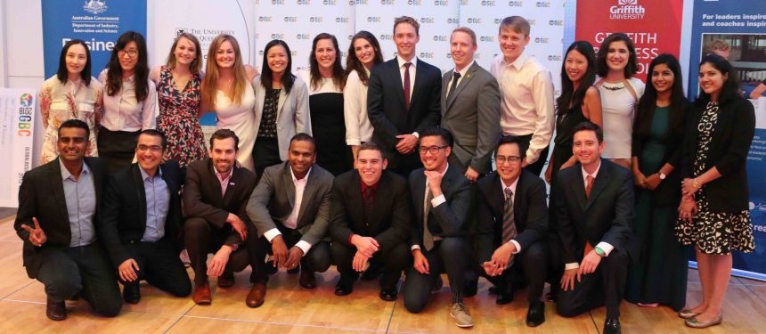 Finalists from the 2018 Global Business Challenge. Photo: The PIE