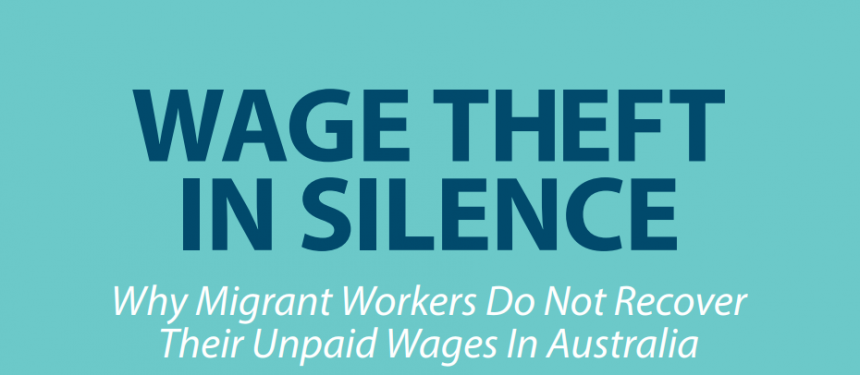 1 in ten international students in Australia take action to recoup lost wages. Photo: MWJI
