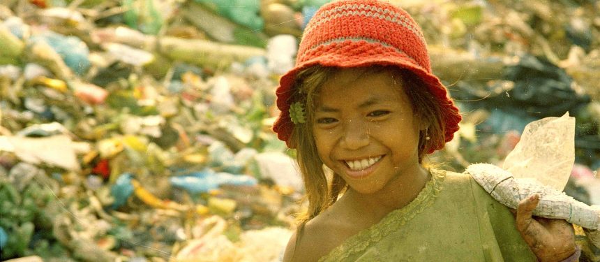 Ron started life as a rubbish picked to support her family. Photo: Cambodian Children's Fund