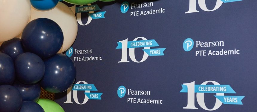 PTE Academic has celebrated 10 years of operations. Photo: Pearson